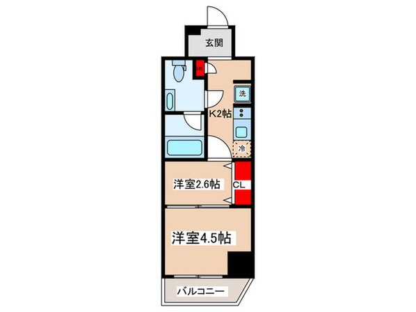 First Residence錦糸町の物件間取画像